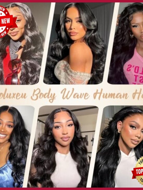 4 Bundle Body Wave Human Hair Extensions 16-22 Inches 100% Brazilian